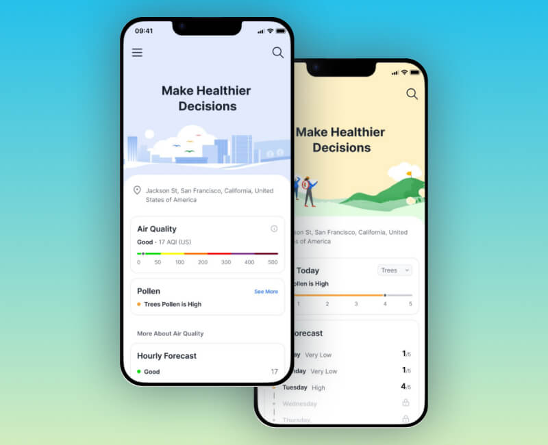 BreezoMeter Web App redesign